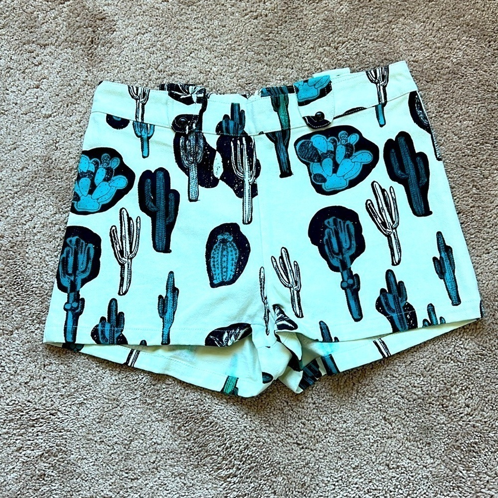 Motel Cactus Denim Shorts